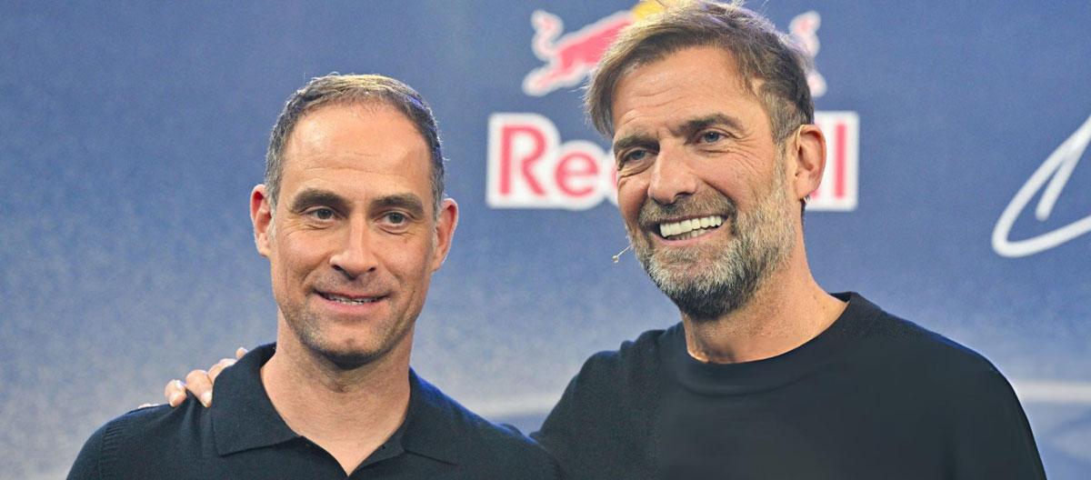 Rumours claiming that Jürgen Klopp is planning to resign due to stagnant development dismissed by Red Bull Group CEO Oliver Mintzlaff as Rumours claiming that Jürgen Klopp is planning to resign due to stagnant development dismissed by Red Bull Group CEO Oliver Mintzlaff as