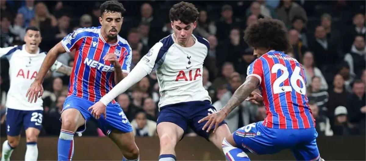 Premier League – Van der Wenger shown red card, Tottenham Hotspur lose 1-3 to Crystal Palace