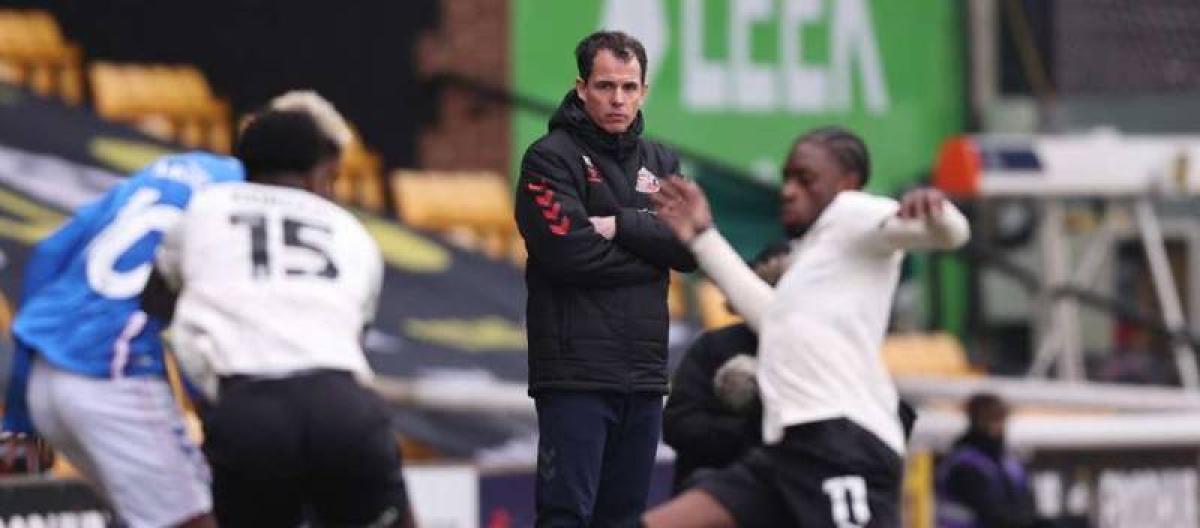 Sunderland manager Lebrides disappointed after failing to reach the FA Cup quarter-finals.