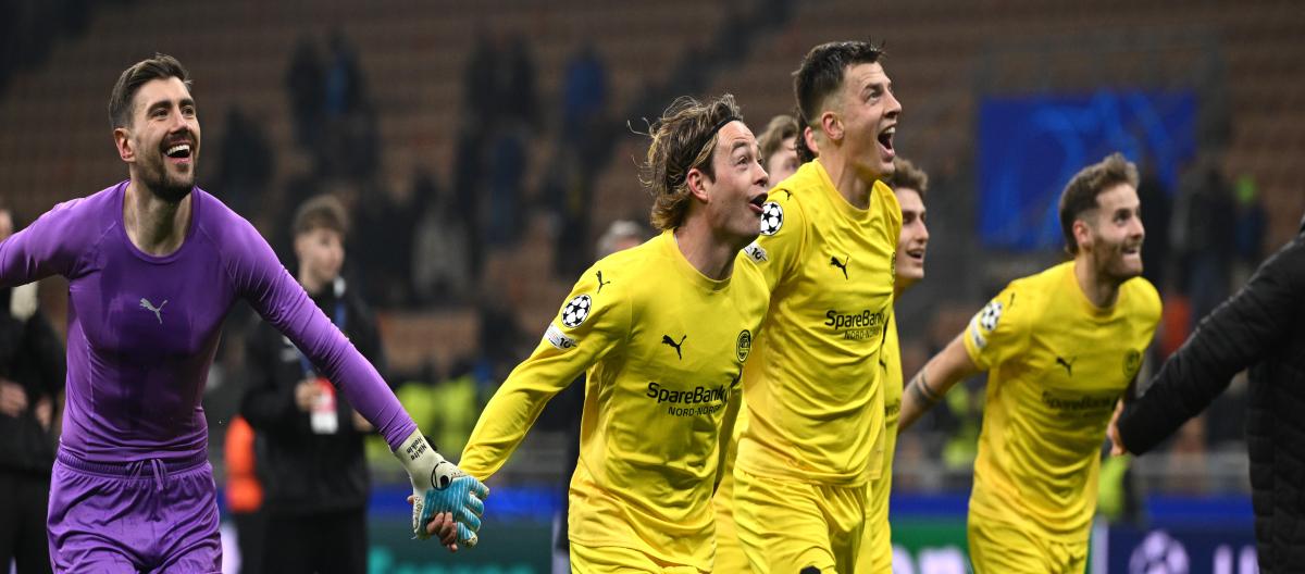 Champions League – Bodø/Glimt shines at home, defeating Sporting CP 3-0, securing their fifth consecutive victory and putting them on the verge of advancing.