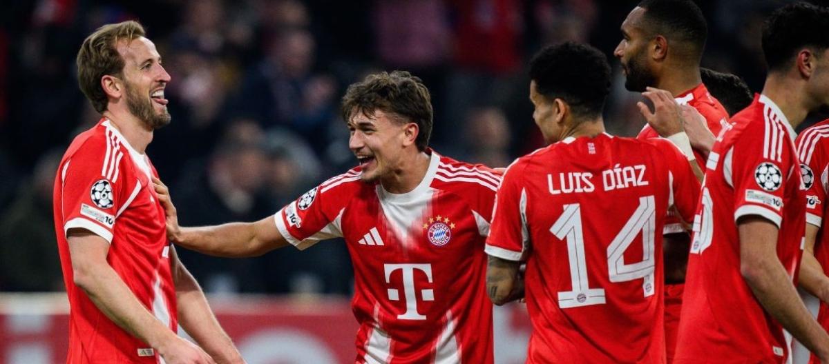 欧冠联赛——凯恩梅开二度　拜仁慕尼黑4比1淘汰亚特兰大