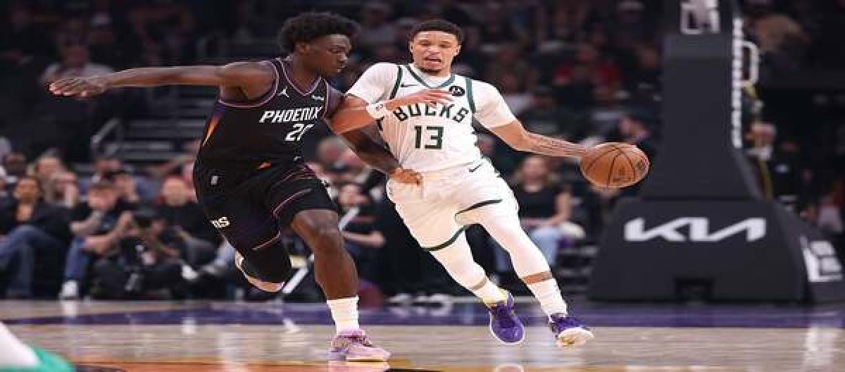 Rollins scored 26 points and Kuzma added 20, as the Bucks narrowly defeated the Suns 108-105.