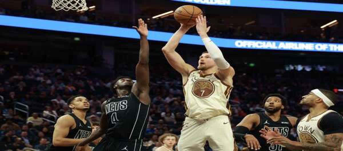 Santos scored 31 points, unleashing a scoring spree that led the Warriors to a narrow 109-106 victory over the Nets.