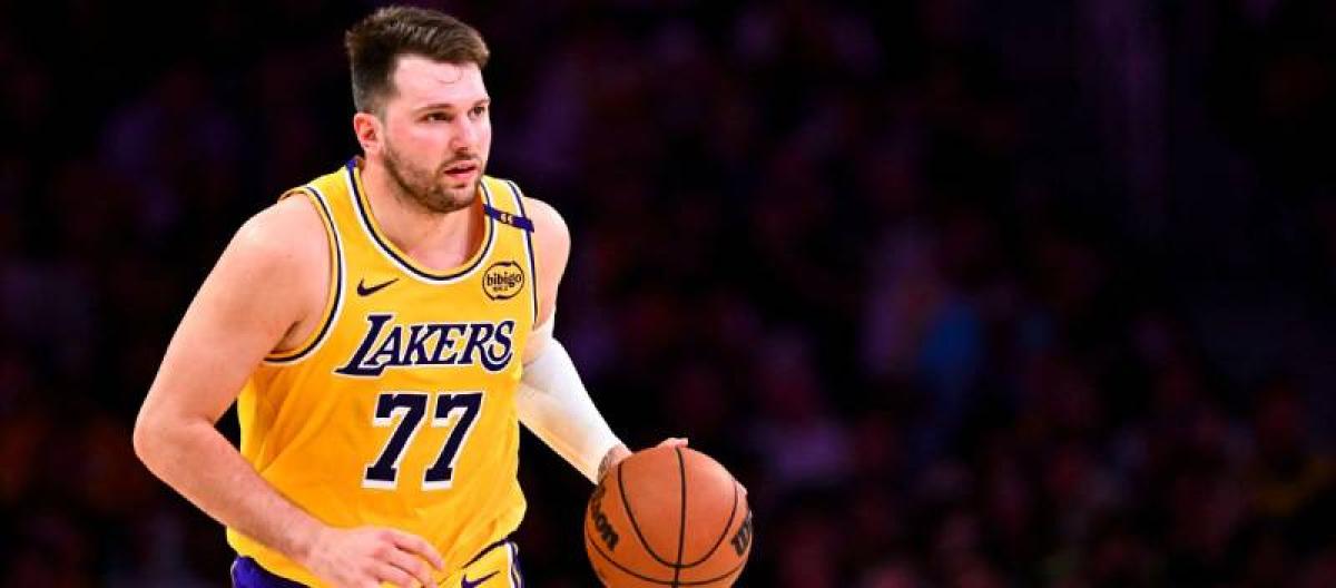 Luka Doncic has accumulated 16 technical fouls and is suspended, meaning he will miss the Lakers' home game against the Wizards.
