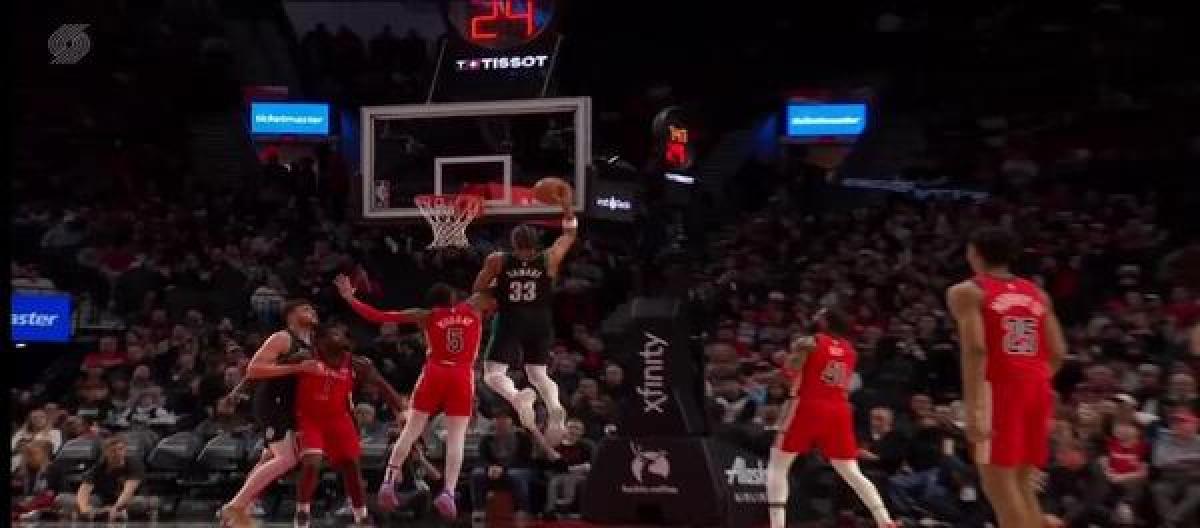 Holiday scored 27 points as the Trail Blazers defeated the Pelicans 118-106.