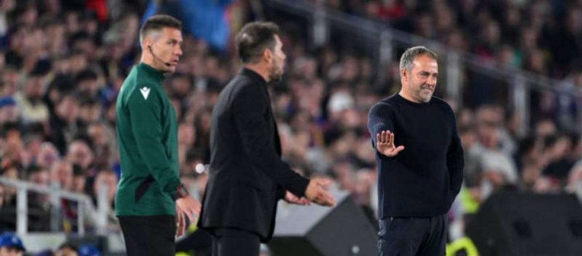 Barcelona manager Hansi Flick slams VAR for missed calls Barcelona manager Hansi Flick slams VAR for missed calls