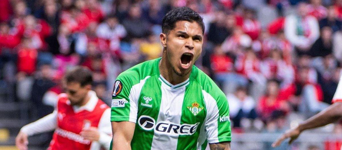 ◤UEFA Europa League◢ Cucho Hernandez's penalty salvages Real Betis with a 1-1 draw against Sporting Clube de Braga.. ◤UEFA Europa League◢ Cucho Hernandez's penalty salvages Real Betis with a 1-1 draw against Sporting Clube de Braga..