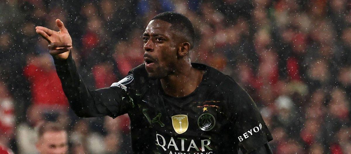 ◤UEFA Champions League◢ Ousmane Dembélé's brace sends Paris Saint-Germain through to the semi-finals with a resounding 4-0 aggregate win over Liverpool..