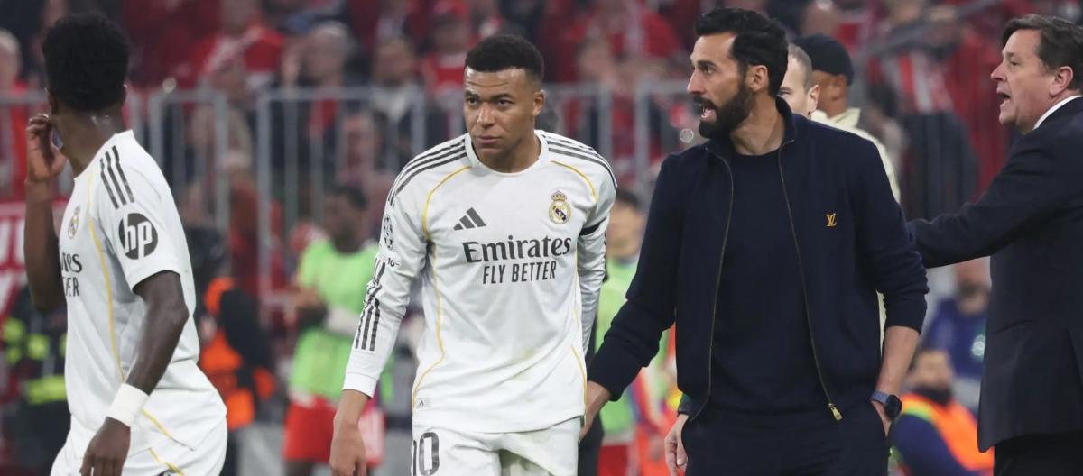 Real Madrid were eliminated by Bayern Munich, and Arbeloa expressed his regret at not being able to convert chances into goals.