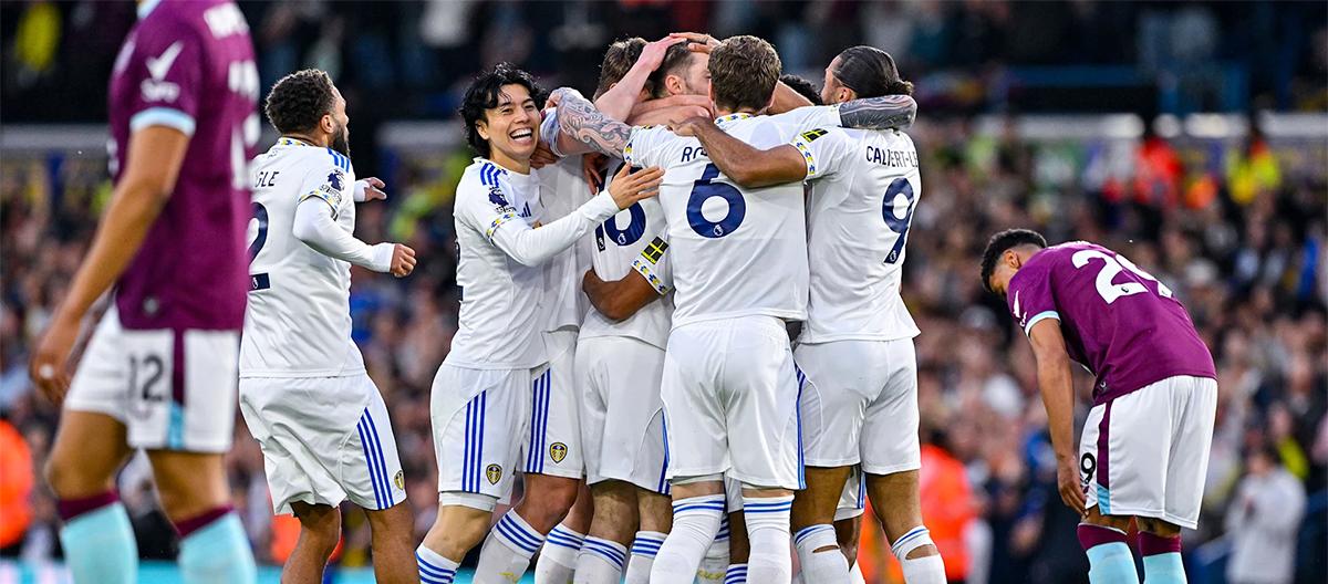 Premier League – Leeds United defeated Burnley 3-1, moving up 9 points above the relegation zone after playing one game more.