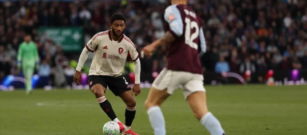 Liverpool reflect on their loss to Aston Villa and Gomez, regretting squandering a good opportunity.