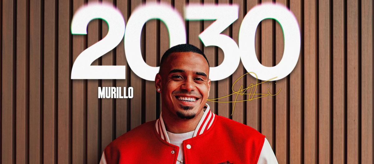 Official: Nottingham Forest have extended the contract of 23-year-old centre-back Murillo until June 2030.