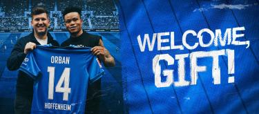 Hoffenheim officially completes the signing of Nigeria international forward wonderkid Gift Orban from Lyon..