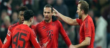 德首联赛——萨内梅开二度　拜仁慕尼黑5比0完胜霍芬海姆