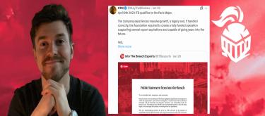 Into The Breach (ITB) CEO criticized after that confessing he was the culprit who embezzled funds, betrayed the team, and caused the organization to face a complete disbandment..