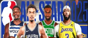 NBA官方公布了2025年全明星替补阵容