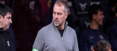 巴塞罗那主帅汉西·弗利克很满意球队的表现