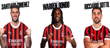 Milan official: Jimenez, Bondo, Sottil come to join, Calabria, Bennacer and other 4 people leave on loan