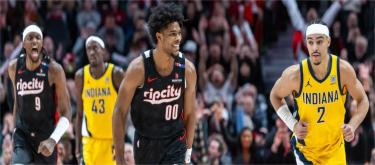 112-89 victory over Indiana Pacers Portland Trail Blazers to win 5 games in a row