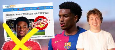 Our website's notorious female rumour monger "Ms. Plan To" was "slapped the face" again for fabricating and falsely claiming that Manchester United "wants to spend €40 million to sign Barcel