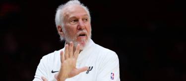 San Antonio Spurs coach Gregg Popovich announces he will not return this season