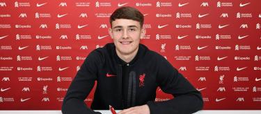 England U18s international goalkeeper Bailey Hall has officially signed his first professional contract with Liverpool..