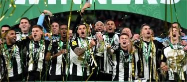 English League Cup - 1-2 win over Liverpool and Newcastle