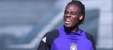 Selected for the German national team for the first time, Bisek hopes to get a chance to play