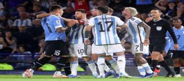 Almada scored a world-class goal, Argentina beat Uruguay 1-0 and took a 6-point lead