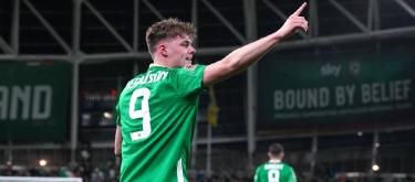 Evan Ferguson makes his first start for Ireland against Bulgaria