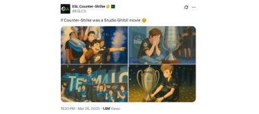 Counter Strike 2 e-sports tournament organizer ESL criticized by many netizens for deliberately posting several tweets on the topic through its official X (Twitter) account in order to take 