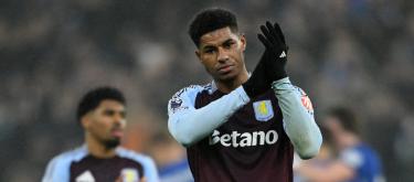 Rashford scored twice and enjoyed playing football again