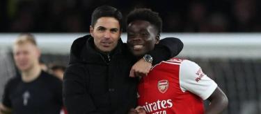 Arteta reveals Bukayo Saka could be back for next game