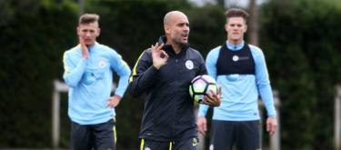 Manchester City coach Guardiola calls on fans to fully support the team's pursuit of Champions League qualification
