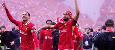 利物浦完成赢下英超冠军目标　加克波：我们这赛季付出了很多努力