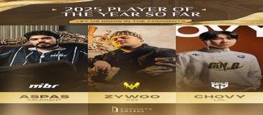 谁是今年最佳电竞选手？Chovy、ZywOo或aspas引发热议