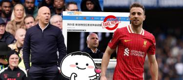 Our website's infamously notorious female rumour monger "Ms. Hype Up" deliberately distorted the remarks of Liverpool head coach Arne Slot and Diogo Jota's goalscoring statistics AGAIN FOR A