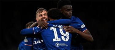 European Cup - Dewsbury Hall scores as Chelsea beat Ewelldon 1-0