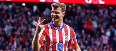 ◤La Liga◢ Record-breaking Alexander Sørloth scored four times as Atlético Madrid thrashed Real Sociedad 4-0..