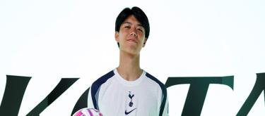 Japanese 20-year-old central defender Kodai Takai officially joins Tottenham with a 5-year contract