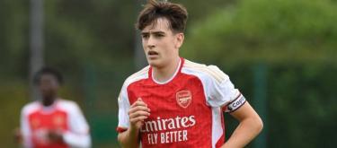 Louis Copley signs first professional contract with Arsenal