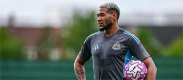 Joelinton returns to team training after recovering from injury and looks forward to the new season