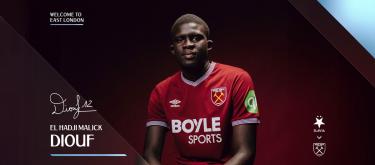 西汉姆联官宣签下塞内加尔妖星埃尔-哈吉-马利克·迪乌夫..