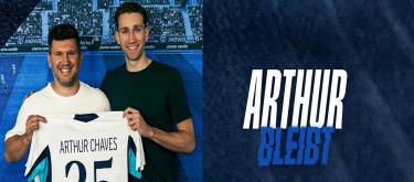 官方：霍芬海姆与24岁中卫阿图尔·查韦斯完成续约