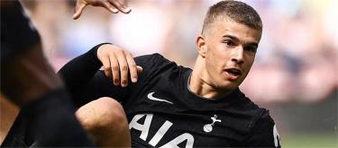 Vuskovic scored in his first game for Tottenham and was grateful for the support of the team and teammates