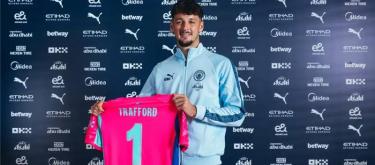 James Trafford returns to Manchester City on a five-year contract to start a new journey