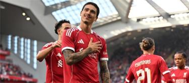 友谊赛——努涅斯破门　利物浦4比1战胜毕尔巴鄂