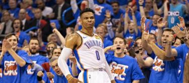 Russell Westbrook sweeps the top five in Thunder's all-time single-season assists list