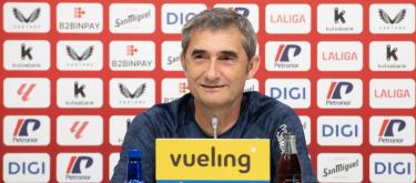 Ernesto Valverde admits he hopes to take Athletic Bilbao to the next level