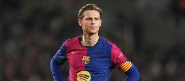 Barcelona midfielder Frenkie de Jong suffers minor groin injury